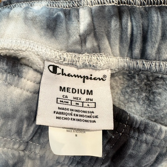 Champion Unity Dye Joggers, Blue/white, New Without Tags - Picture 4 of 5